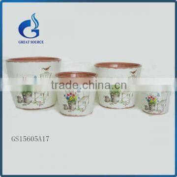 round ceramic plant pots terracotta pots wholesale