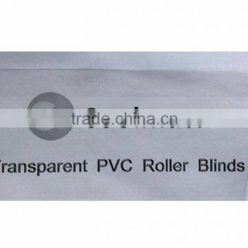 Clear PVC Fabric Roller up Outdoor Blinds