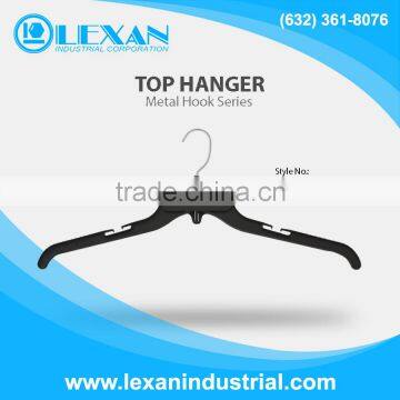 M479 - 19" Plastic Hanger with Metal Hook for Tops, Shirt, Blouse (Philippines)