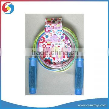 YD3207115 Transparent beautiful plastic skipping rope toy