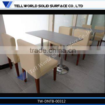 Restaurant dining table/practical dining table/industrial restaurant dining table