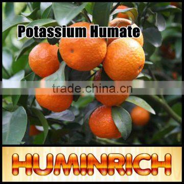 Huminrich Strong Disease Resistance Plant Fertilizer 55%Ha+8%K2O Humic Acid Potassium Salt Factory photo-2