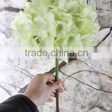 Home decoration hydrangea artificial flowers with stem