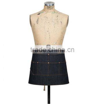 Custom denim garden working wasit apron with pockets