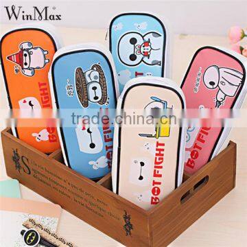 Large Canvas Wholesale Pencil Case for Kids Baymax Pen Bag photo-5