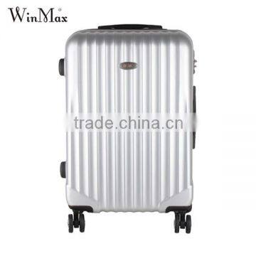 China ABS PC luggage silvery carry on luggage trolley bags for travel                        
                                                Quality Choice