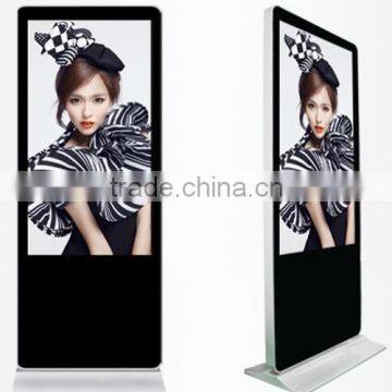 50 55 65 inch OEM 55 inch floor stand digital signage totem lcd