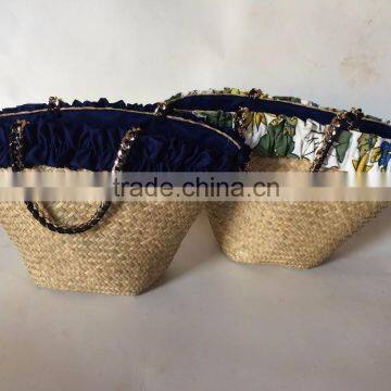 Eco-friendly best selling Natural seagrass plant beach bag made in Vietnam