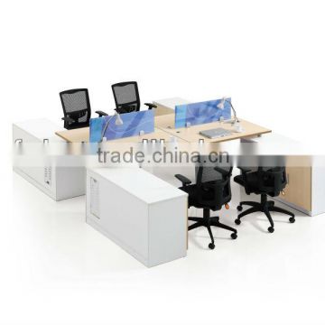 4 Desk Movable Office Partition (FOHDY-D0914(2Groups) )