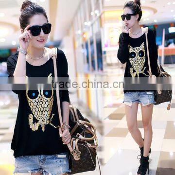 Hot-selling elegant autumn high quality oversized t-shirt