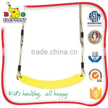 Plastic Belt Swing with PE Rope