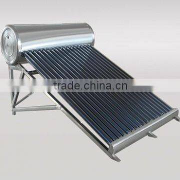 solar water heater make taking a shower in the cold winter be possible