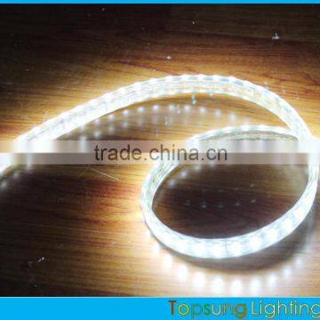 high voltage double row 2835 ac led strip flexible light lamp white ribbon 2014 new strip 120smd/M