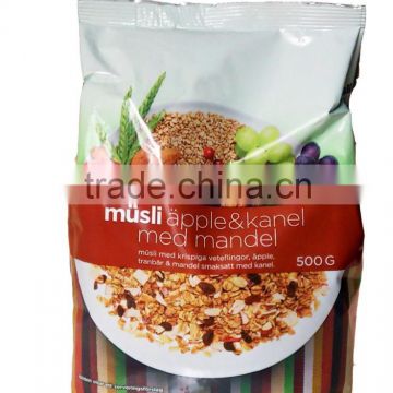 HACCP Quality 500g Granola Packaging Bag