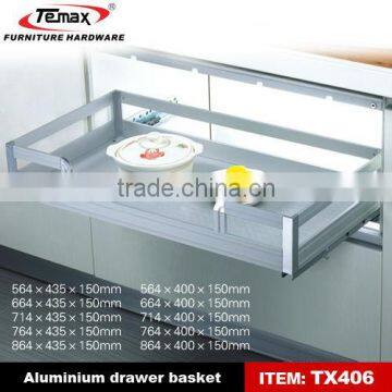 Cabinet sliding basket wire baskets, chrome slide wire basket