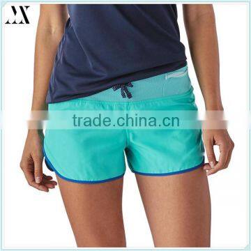 2016 China Wholesale European Fashion Custom Shorts For Woman Sexy Beach Hot Shorts With Supplex Fabric