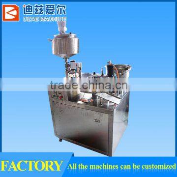 220V Metering Pump Metal Tube Liquid Manual Filling Machine