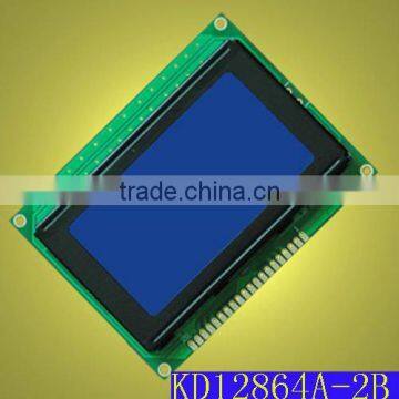 128x64 STN Negative Transmissive Blue LCD