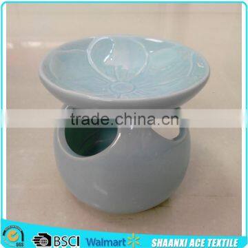 Unique Shape Ceramic Aroma Burner With Bright Color Glaze photo-6