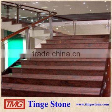 Multicolor Red Granite Steps,Multicolor Red Granite Stairs