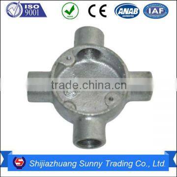 Electrical Malleable Iron Conduit Box Y type Water Proof