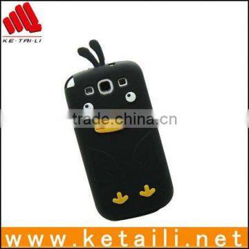 Cartoon Chicken Soft Silicone Case Phone Cover for Samsung Galaxy s3