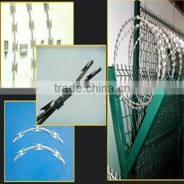 Wholesale Razor Barbed Wire / Galvanized Razor Barbed Wire /Razor Barbed Wire Fencing (Factory)