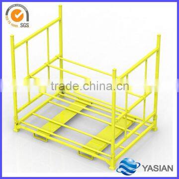 metal steel collapsbile storage rack/pallet for warehouse space saving