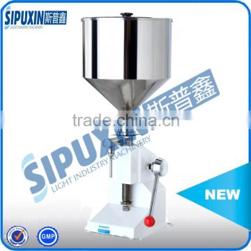 SPX Small Manufacturing Machines--Manual Bottle Filling Machine For Cream/Liquid