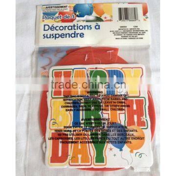 Basketball Sports 12pcs Hanging Swirl Decorations Birthday Party Supplies photo-5