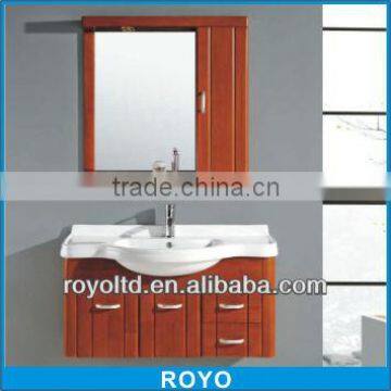 RA026 Solid wood bathroom cabinet