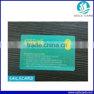 ISO14443A 13.56mhz MF 1k S50 RFID card for Identity and security solutions