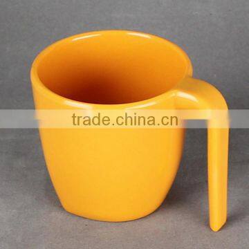 Melamine high quality plastic color mug cup