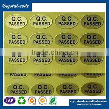 Favorable Price High Sticky SGS Qualified Aluminum Foil Sticker photo-3
