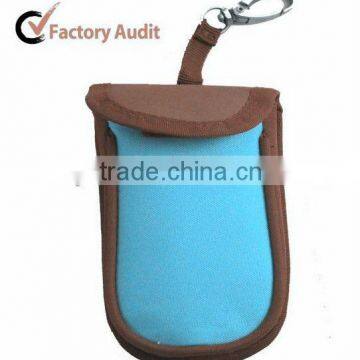 2013 hot sales 3D folding polyester phone pouch