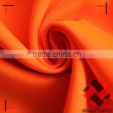 Orange Reflective Twill Gabardine Fabric for Workwear photo-3