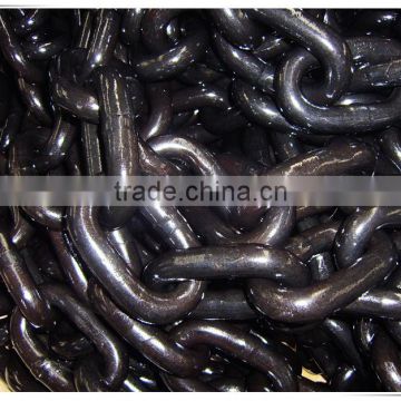 factory supply alloy steel black oxide g80 load lifting chain