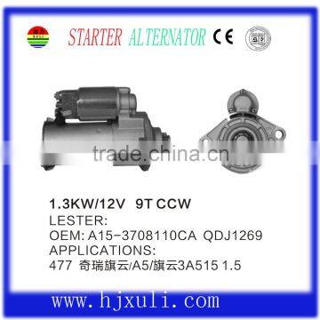 Top Quality Rebuilt Car Starter Motor FOR Iveco OEM:A15-3708110CA