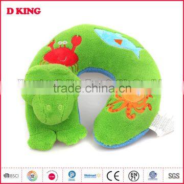 custom good price Baby Products animal Crocodile travel neck pillow