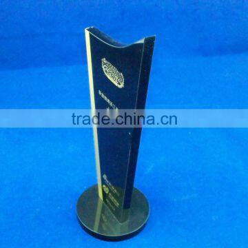 Creation Black Acrylic Crystal Award Trophy photo-2