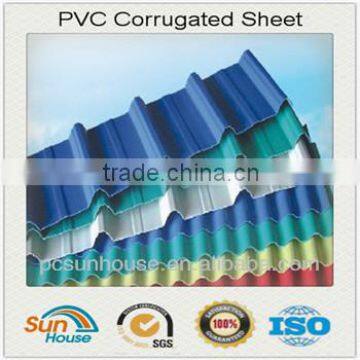 price of corrugated pvc roof sheet