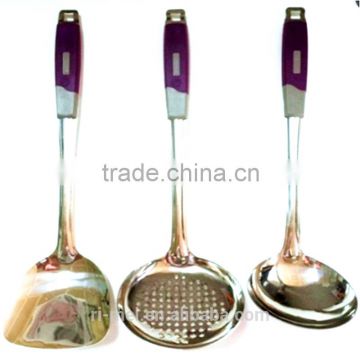 3 Piece Stainless Steel tasting Spatula Set