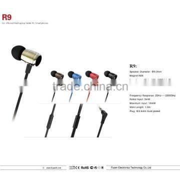 mono metal earphone