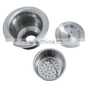 metal drainer / waste drainer / stainless steel sink drainer