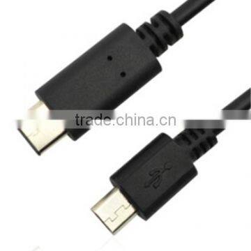 Micro USB to USB-C Cable Hi-speed USB Type C USB-C to Micro USB Data Cable 3.3ft Black