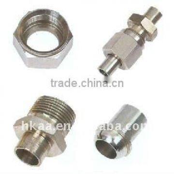 precision CNC parts steel nut bolt