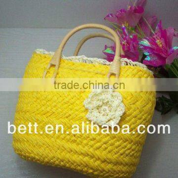fashion handbag straw wholesale