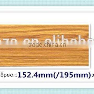 Hot sale anti cigarette and moisture proof wood laminate vinyl floor board