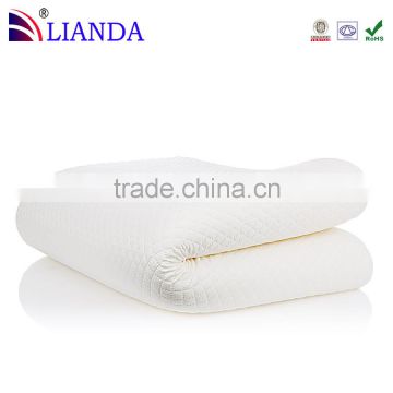 Thin, soft and rollable memory foam mattress topper