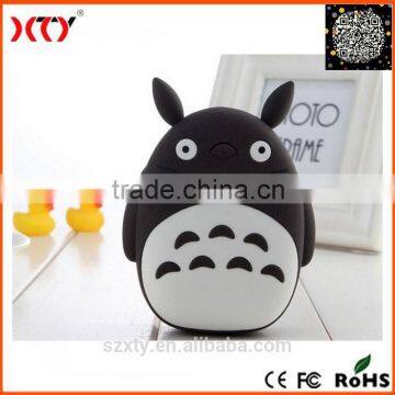 Cute cartoon shaped totoro power bank 5200mah